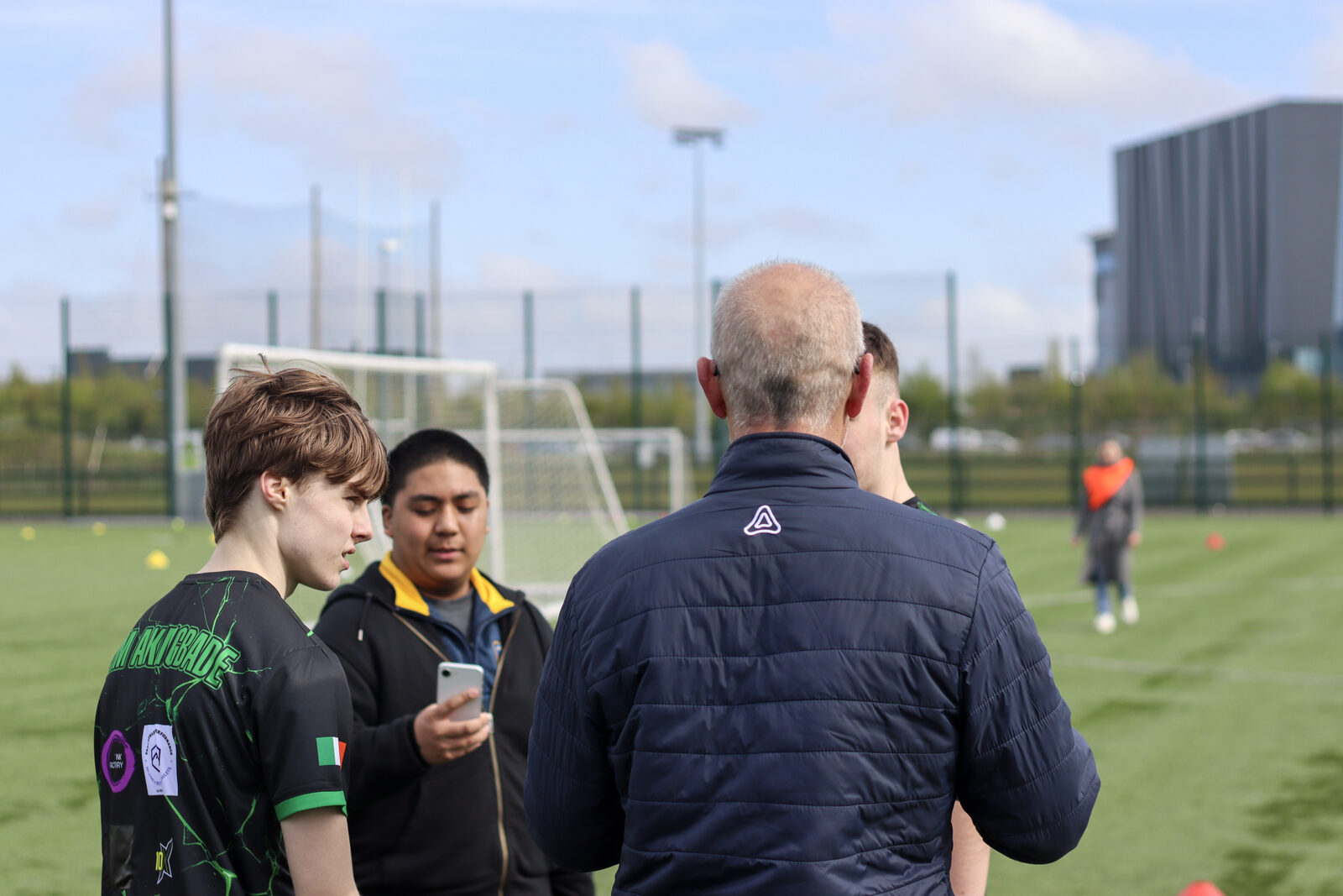 S'port for Grief community in action on the sports field